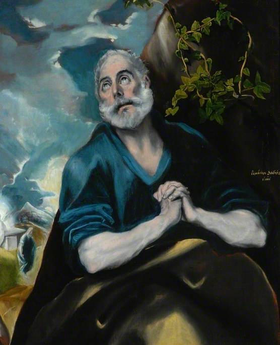 El Greco, 1541-1614; The Tears of St Peter